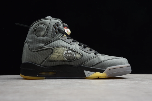 Air Jordan 5 Retro Off-White Black by Air Jordan