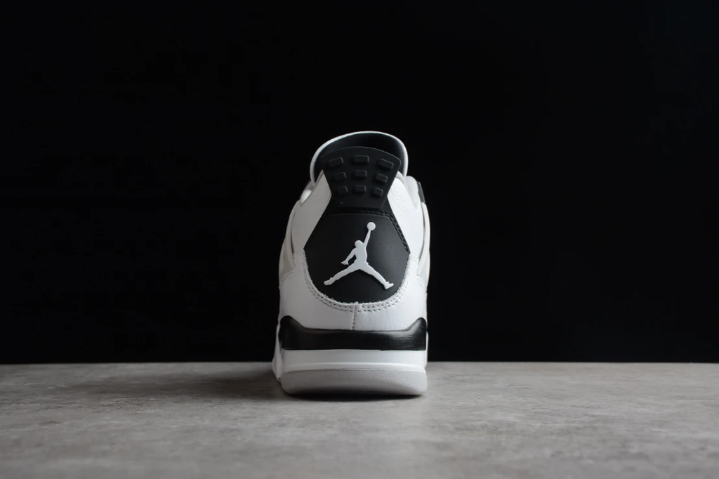 Air Jordan 4 Pale White Military Black by Air Jordan