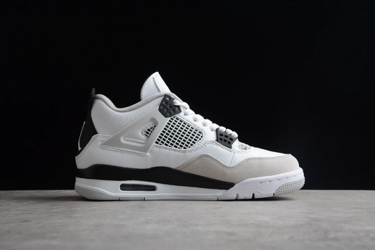 Air Jordan 4 Pale White Military Black by Air Jordan