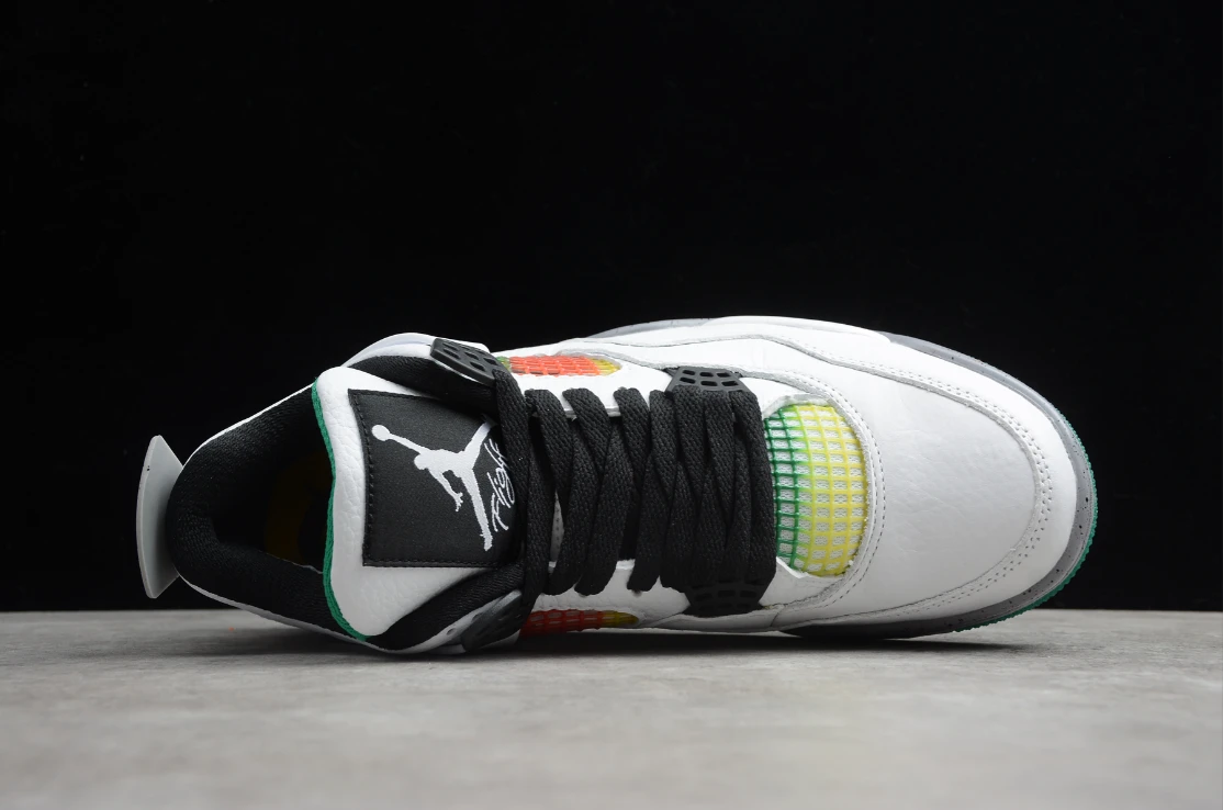 Air Jordan 4 Retro Lucid Green Rasta by Air Jordan