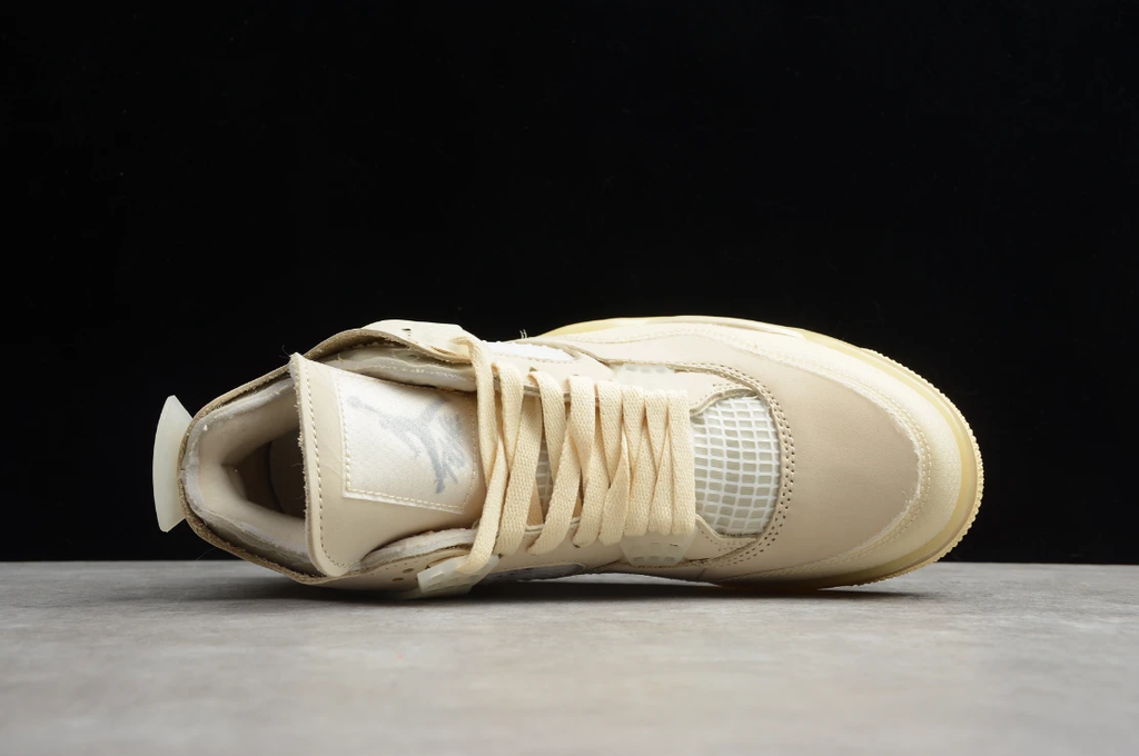 Air Jordan 4 Retro Off-White Sail by Air Jordan