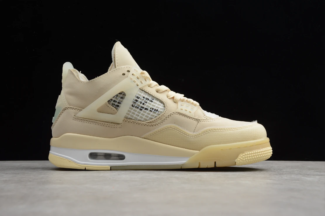Air Jordan 4 Retro Off-White Sail by Air Jordan