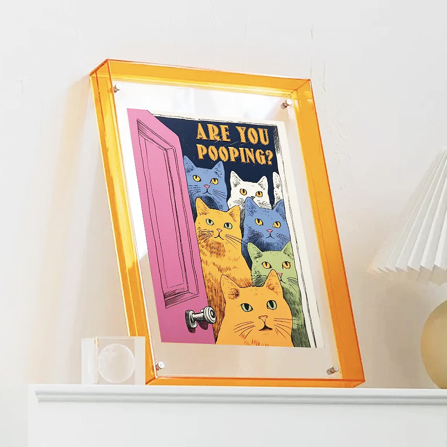 Rainbow Acrylic Frame by Bowlift