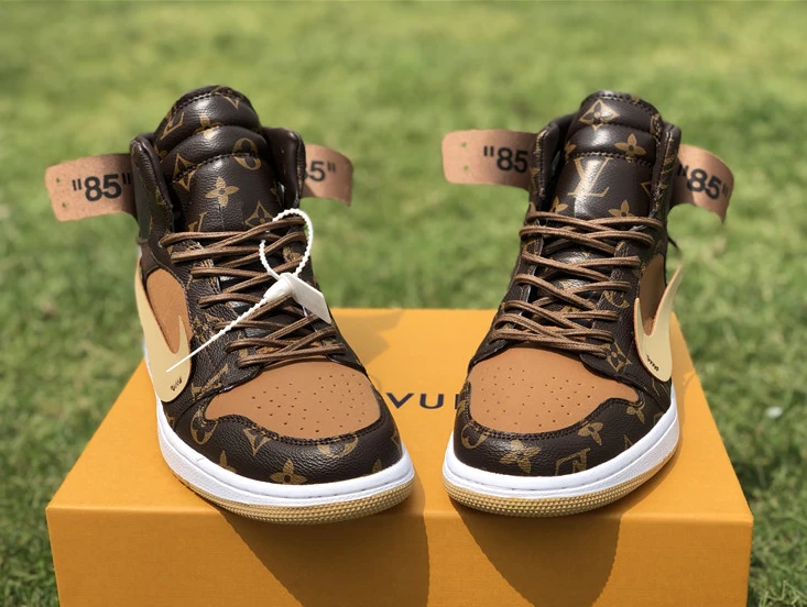 Louis Vuitton x Off-White x Air Jordan 1 Retro High by Air Jordan