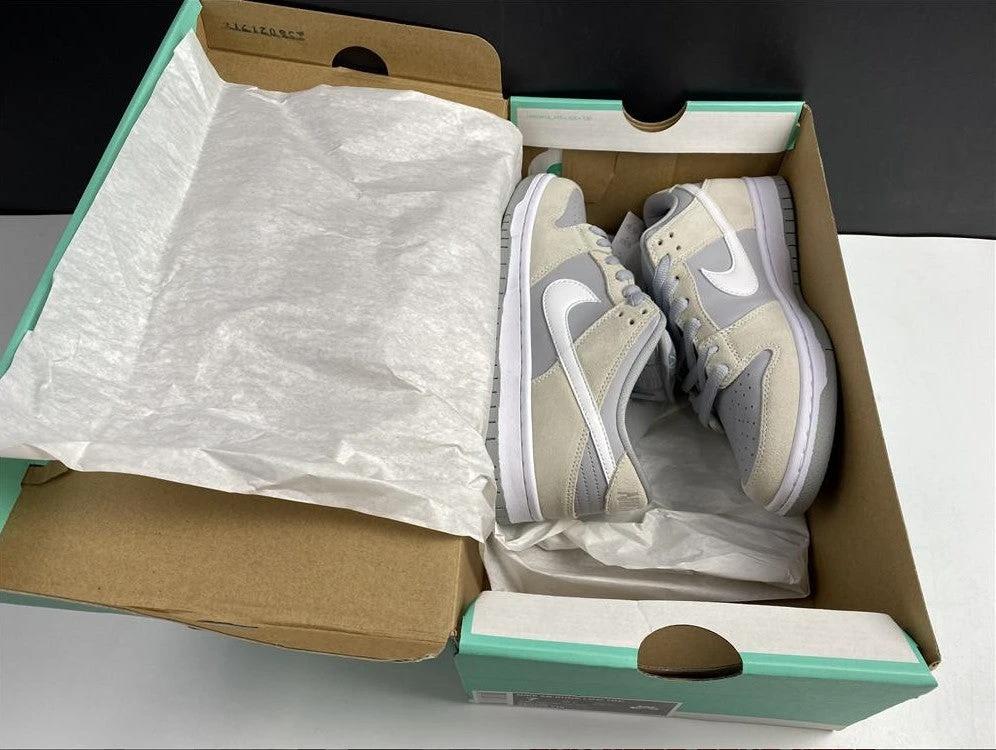 Dunk Low Summit White Wolf Grey Shoes Sneakers by Air Jordan