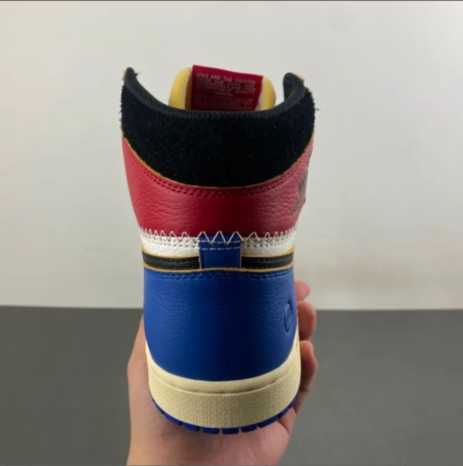 Fragment x Union LA x Air Jordan 1 High OG Varsity Red Shoes Sneakers by Air Jordan