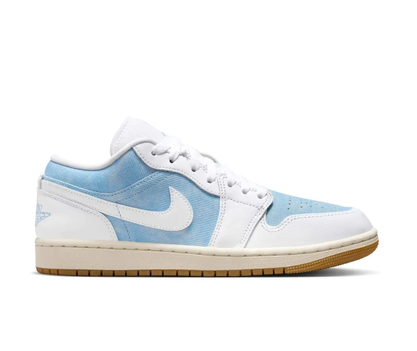 Air Jordan 1 Low Worn Blue Shoes Sneakers by Air Jordan