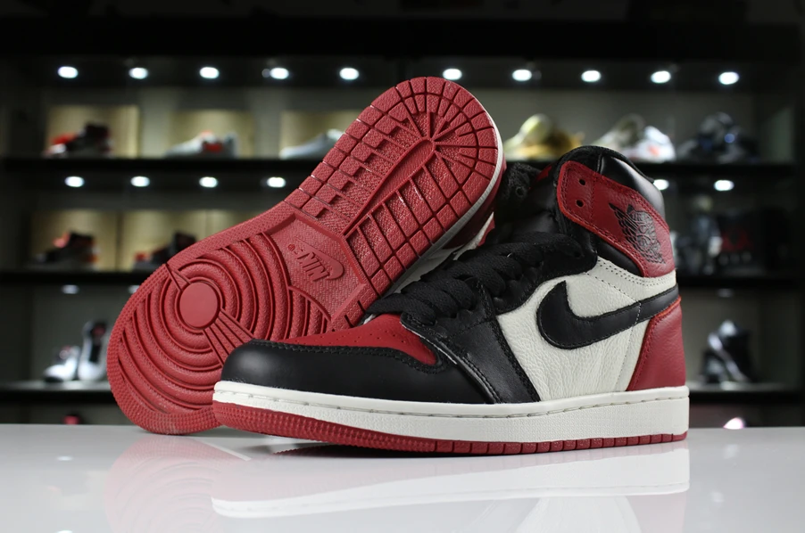 Air Jordan 1 Retro High Bred Toe by Air Jordan