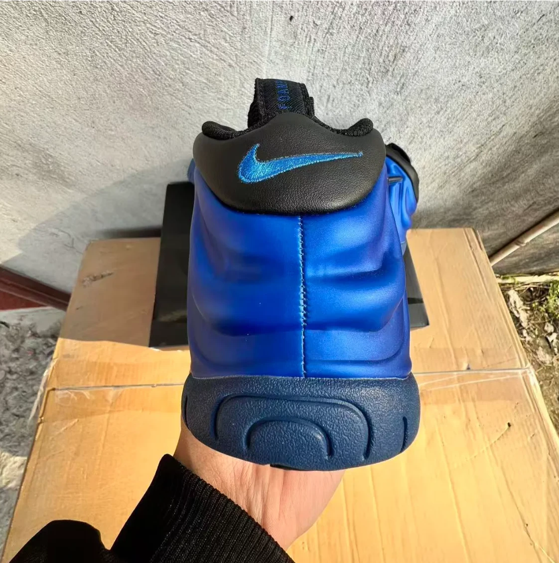 Air Foamposite Pro Hyper Cobalt Shoes Sneakers by Air Jordan