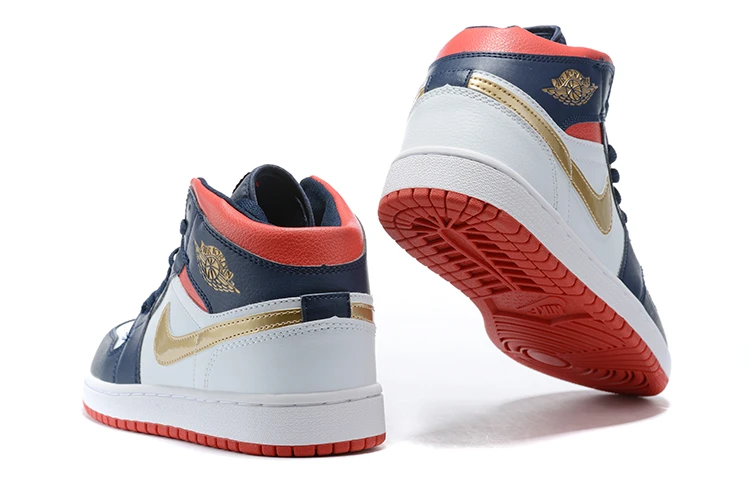 Air Jordan 1 Mid SE USA White by Air Jordan