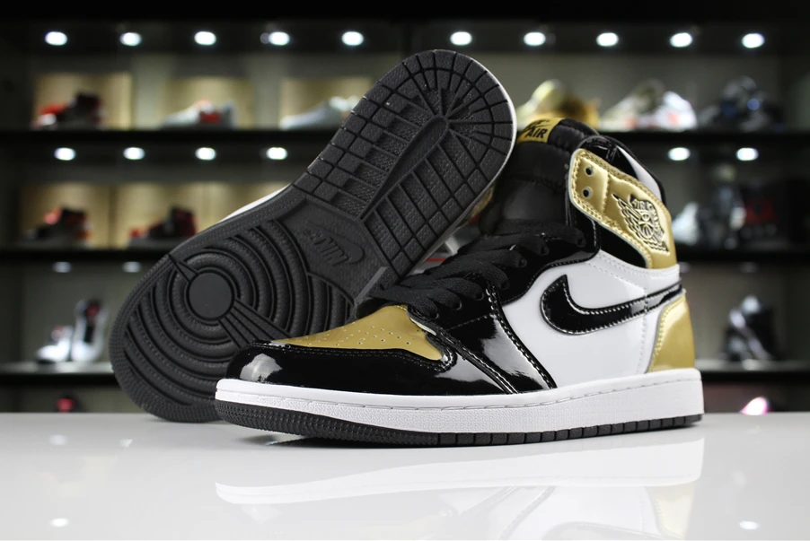 Air Jordan 1 High Gold Toe Top 3 by Air Jordan