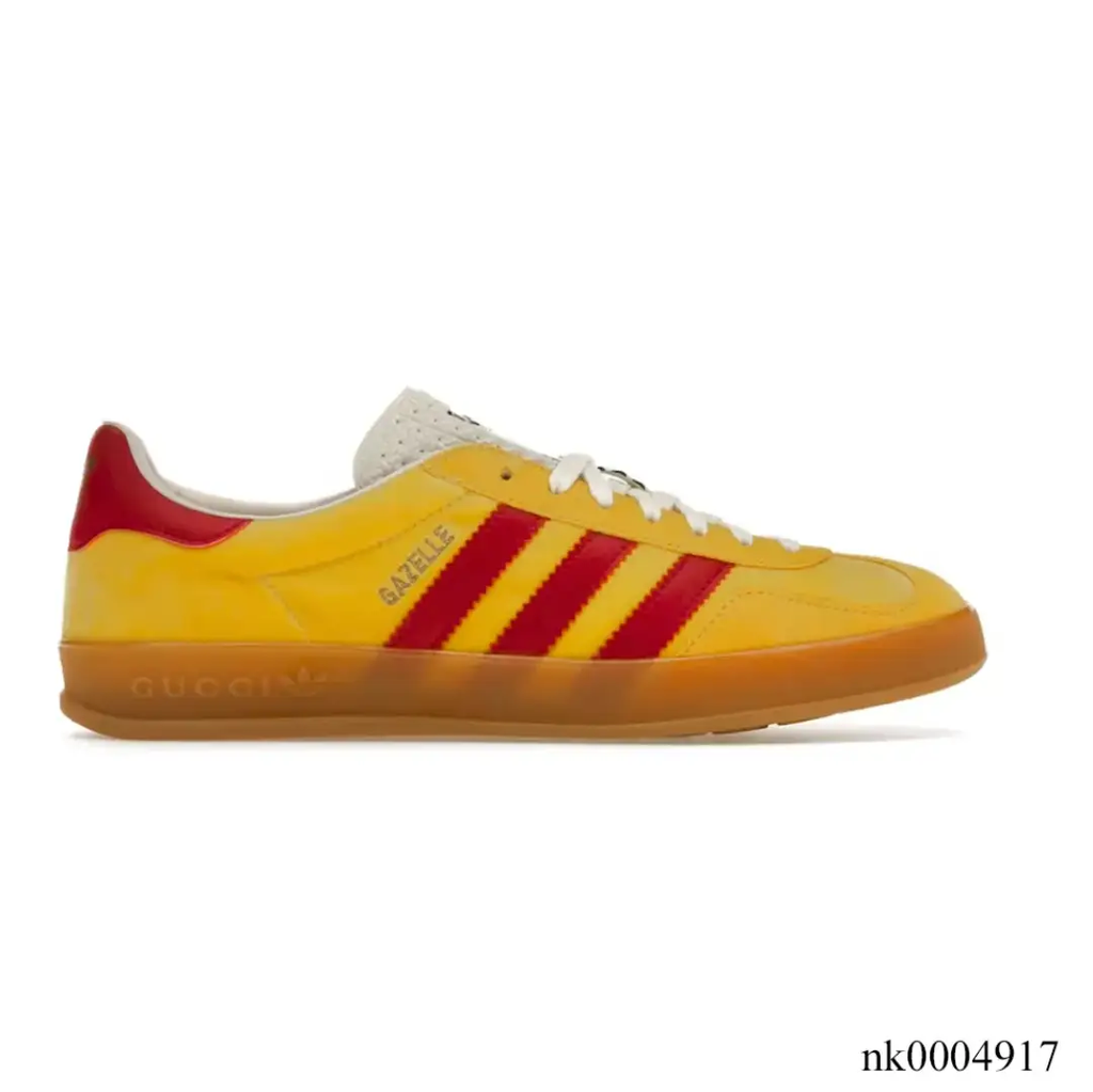 GG x AD Gazelle ‘Yellow Red’ Shoes Sneakers by Air Jordan