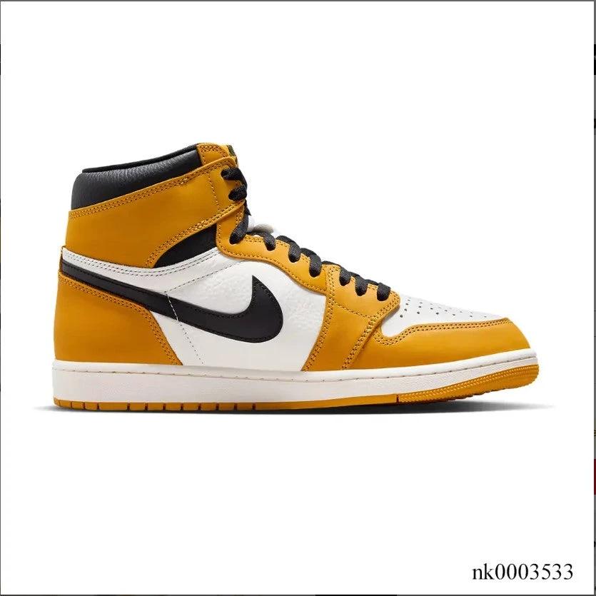 Air Jordan 1 High OG Yellow Ochre Shoes Sneakers by Air Jordan