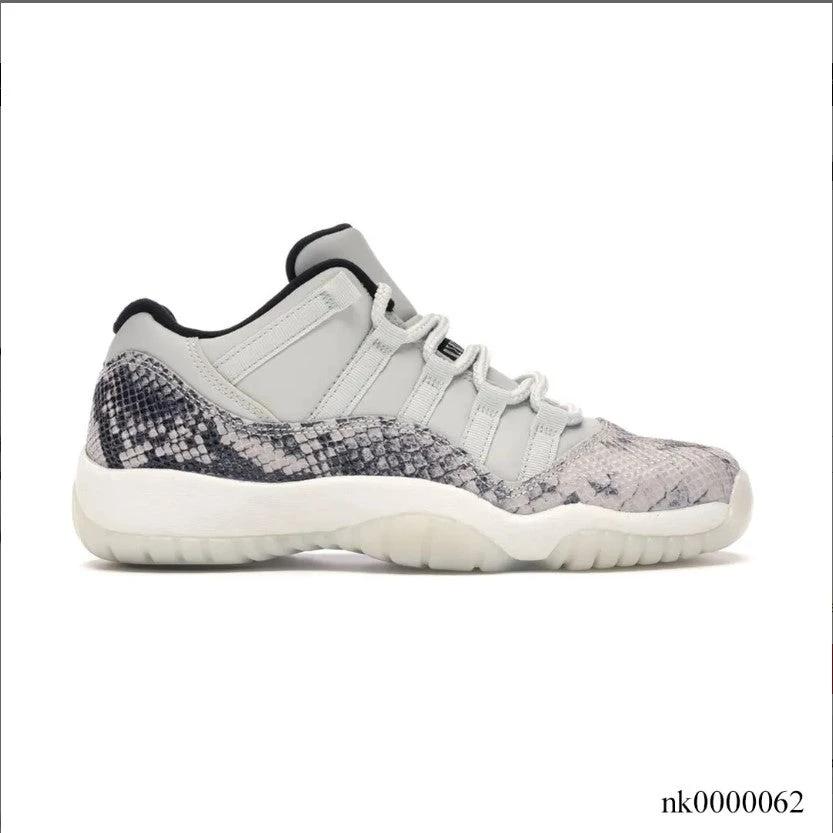 Air Jordan 11 Low Snake Light Bone Shoes Sneakers by Air Jordan
