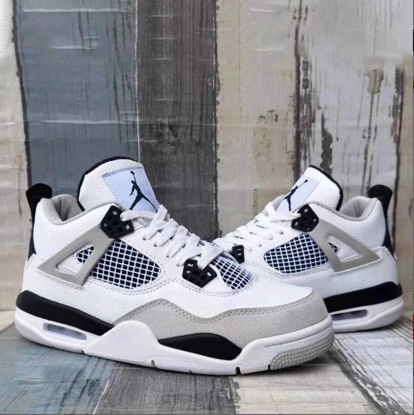 Air Jordan 4 Military Black Shoes Sneakers by Air Jordan