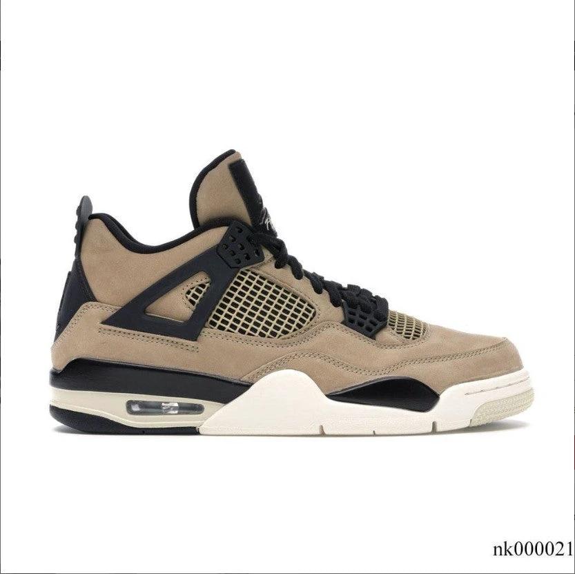 Air Jordan 4 Retro Fossil (W) Shoes Sneakers by Air Jordan