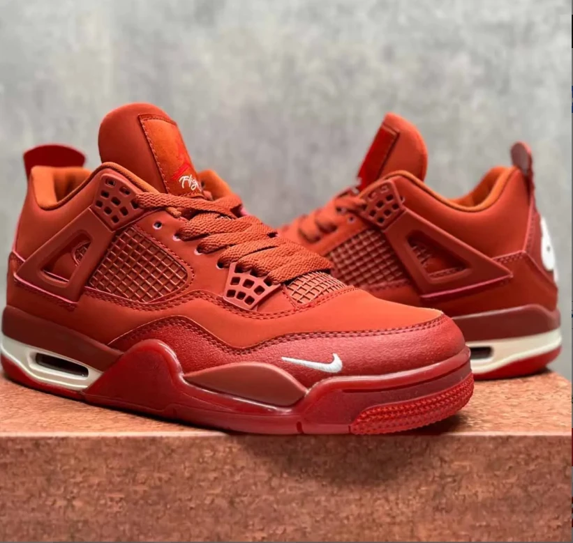 Nigel Sylvester x Air Jordan 4 Brick by Brick Shoes Sneakers by Air Jordan