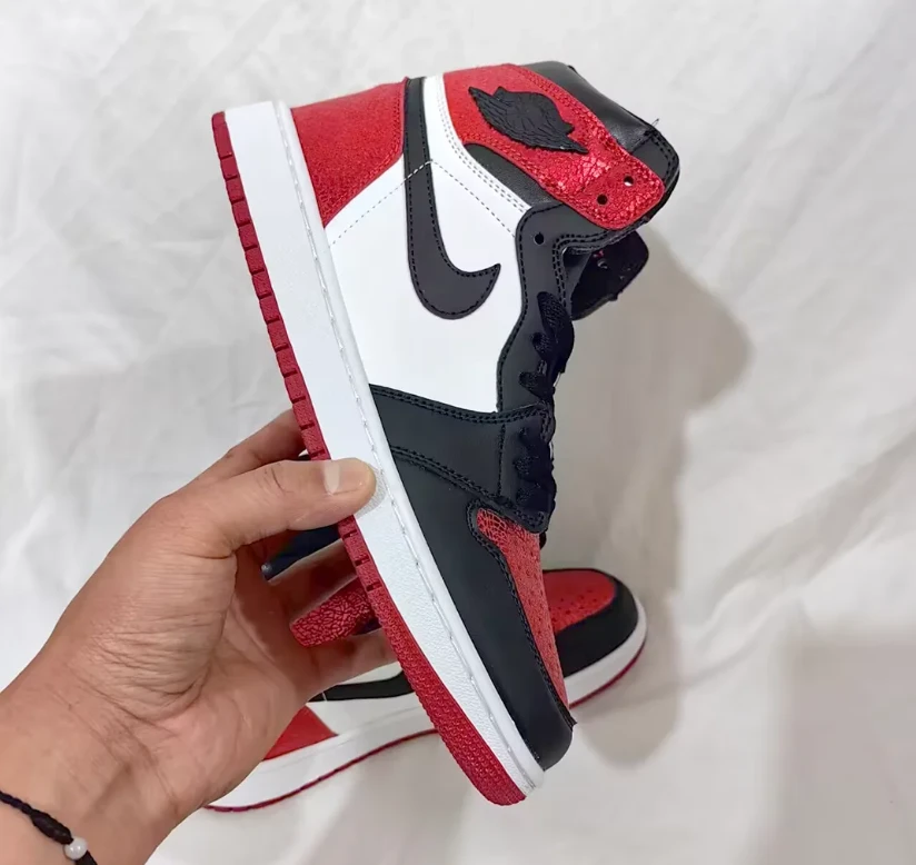 Air Jordan 1 High OG Varsity RedRuby Shoes Sneakers by Air Jordan