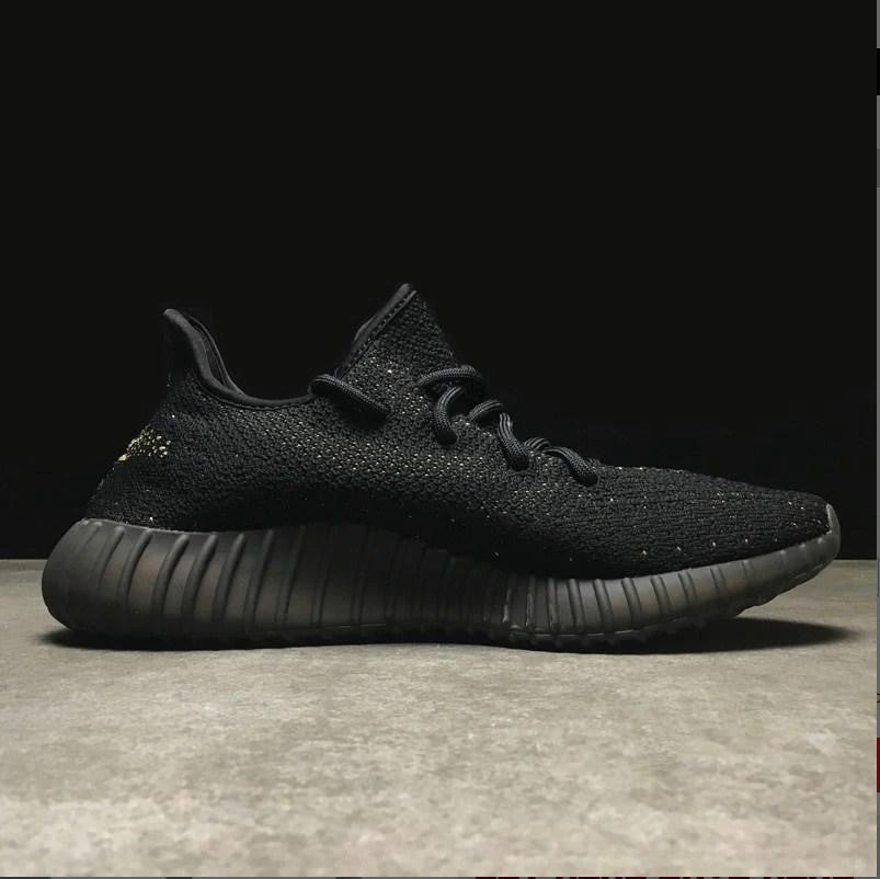 Yeezy Boost 350 V2 Core Black Green Shoes Sneakers by Air Jordan