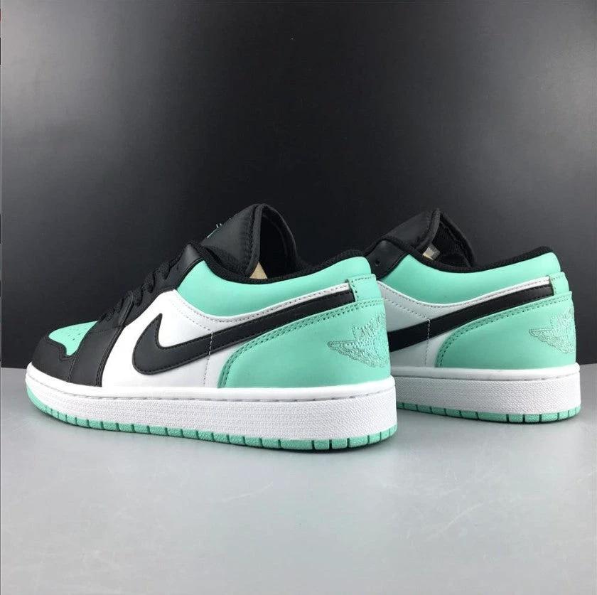 Air Jordan 1 Low Emerald Toe Shoes Sneakers by Air Jordan