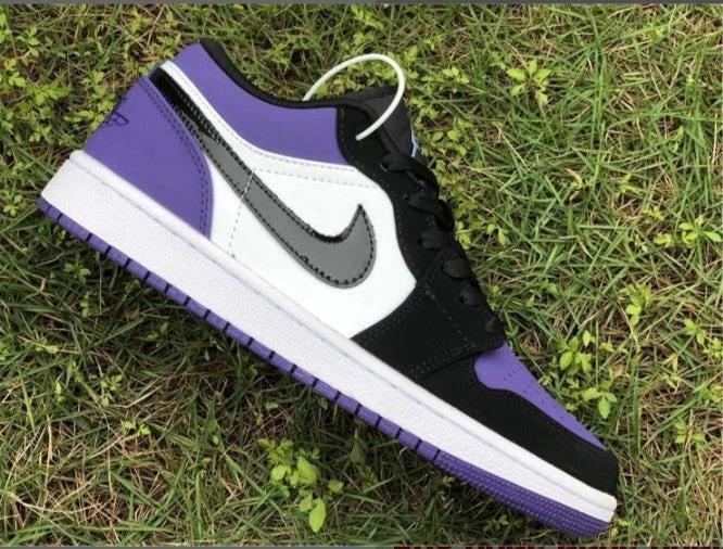 Air Jordan 1 Low Court Purple (GS) Shoes Sneakers by Air Jordan