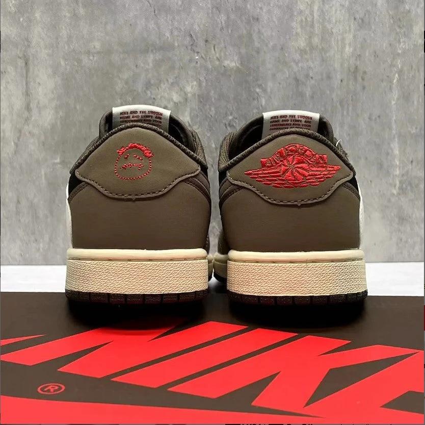 Travis Scott x Air Jordan 1 Low OG Dark Mocha Shoes Sneakers by Air Jordan