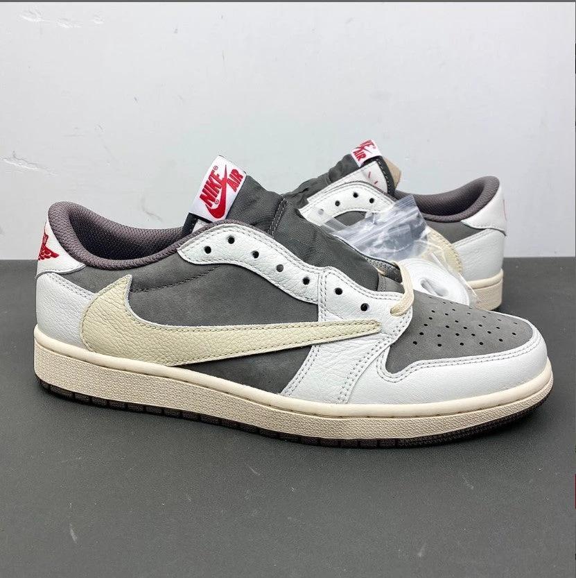 Travis Scott x Air Jordan 1 Low OG Reverse Mocha Shoes Sneakers by Air Jordan