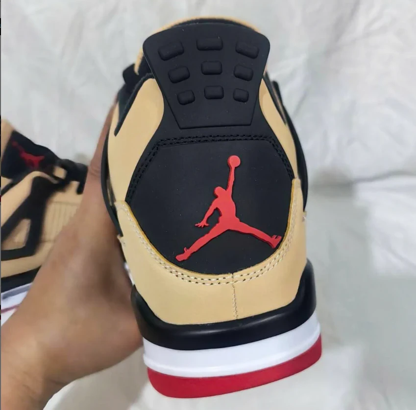 Air Jordan 4 Pizza Shoes Sneakers by Air Jordan