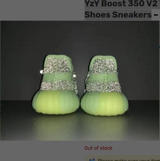 Yeezy Boost 350 V2 Yeezreel (Reflective) Shoes Sneakers by Air Jordan