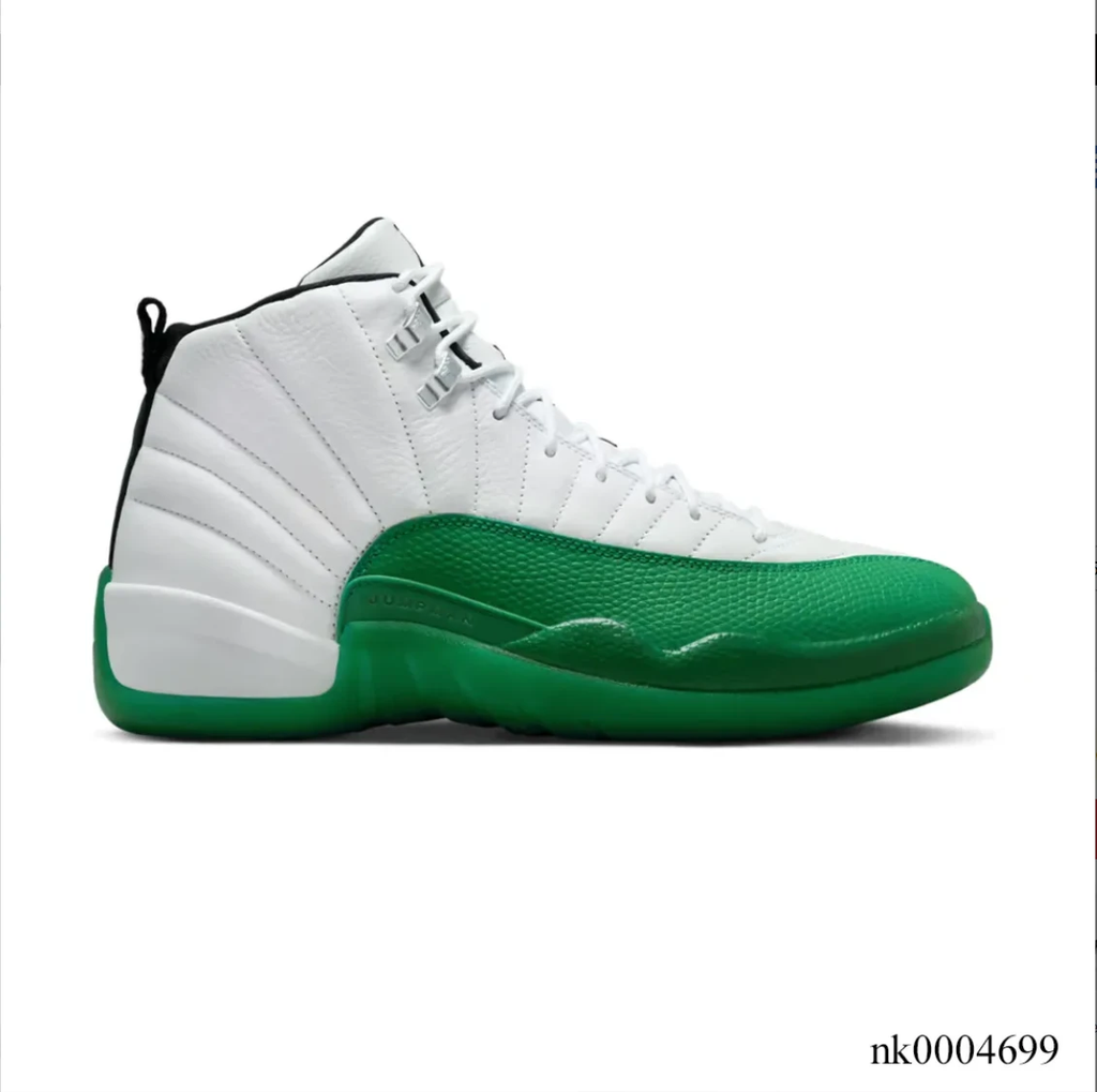 Air Jordan 12 Bucks White Green Shoes Sneakers by Air Jordan