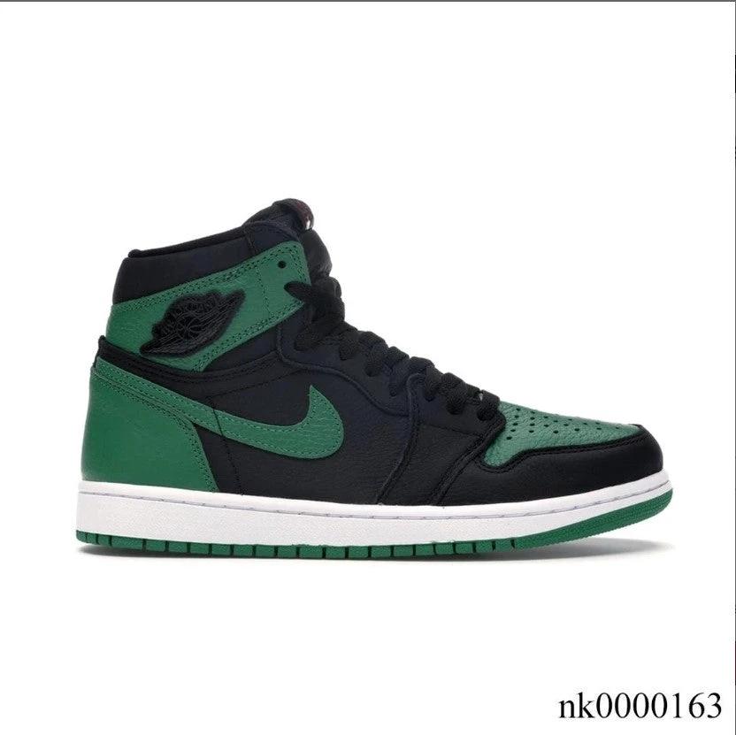 Air Jordan 1 Retro High Pine Green Black Shoes Sneakers by Air Jordan