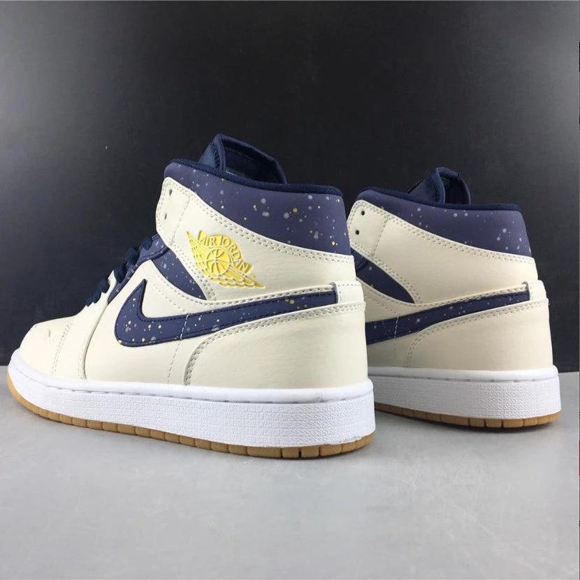 Air Jordan 1 Retro Mid Jeter Shoes Sneakers by Air Jordan