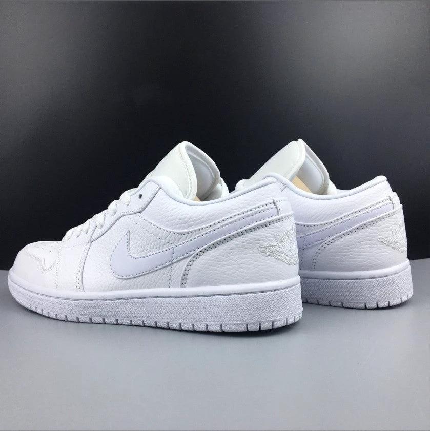 Air Jordan 1 Low Triple White (2019) Shoes Sneakers by Air Jordan