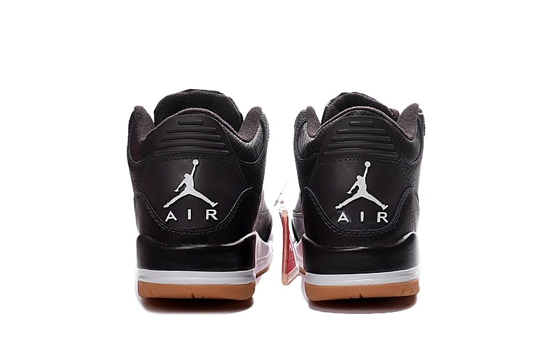 Air Jordan 3 Black Brown White by Air Jordan