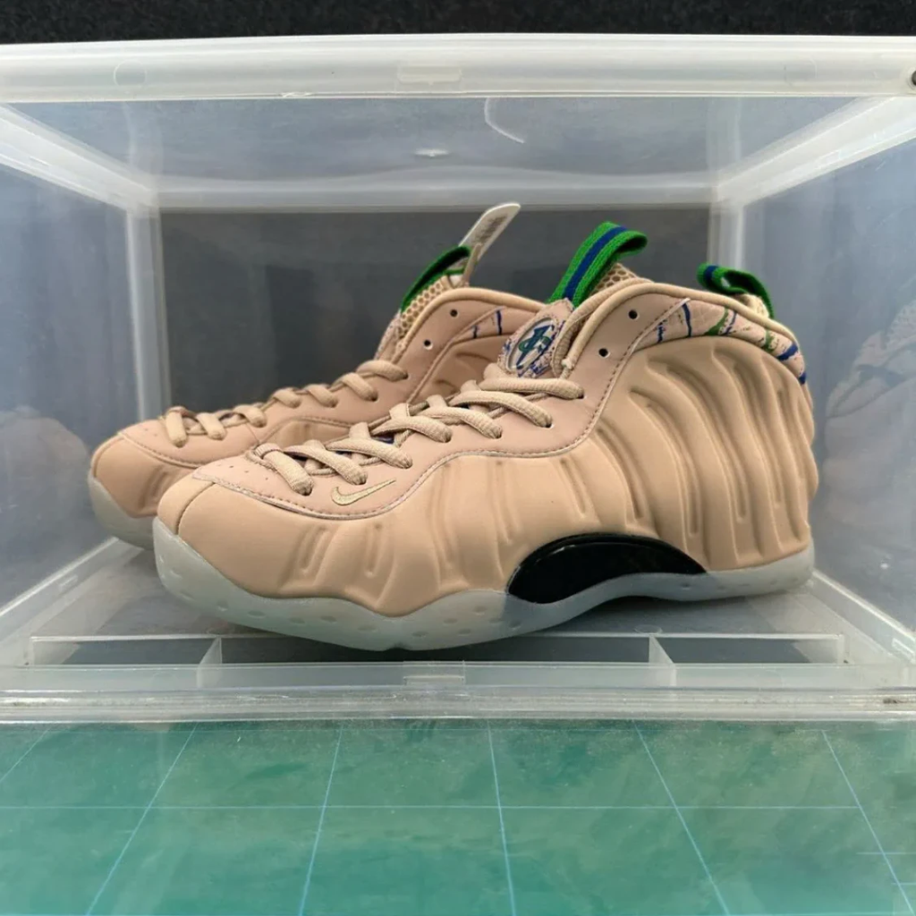 Air Foamposite One Particle Beige Shoes Sneakers by Air Jordan