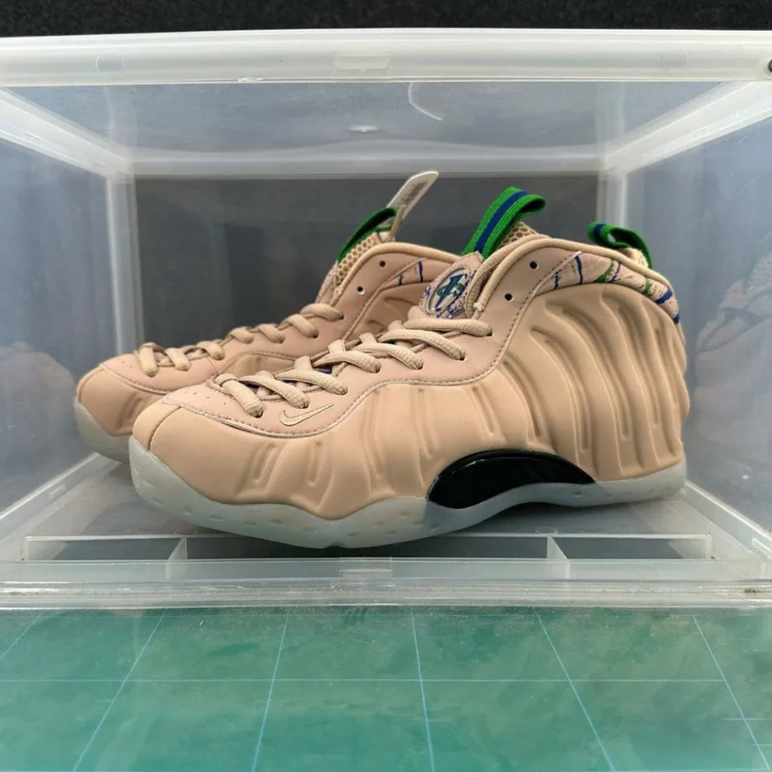 Air Foamposite One Particle Beige Shoes Sneakers by Air Jordan