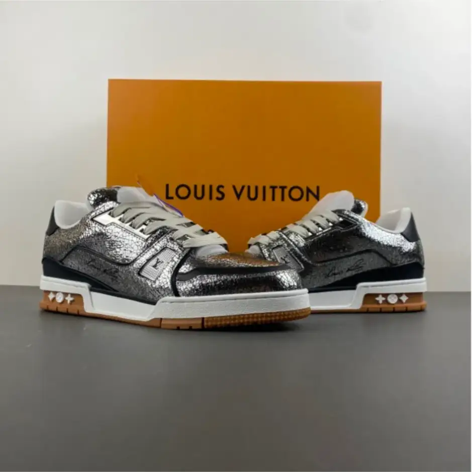 LV Trainer 54 Black Shoes Sneakers – nk0004883 by Air Jordan