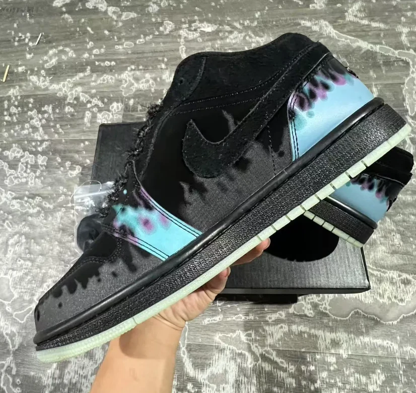 Air Jordan 1 Low Fortune Fly Shoes Sneakers by Air Jordan