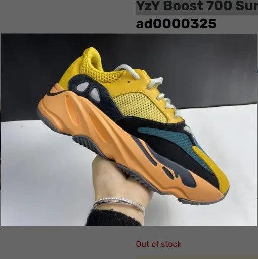 Yeezy Boost 700 Sun Yellow Shoes Sneakers by Air Jordan