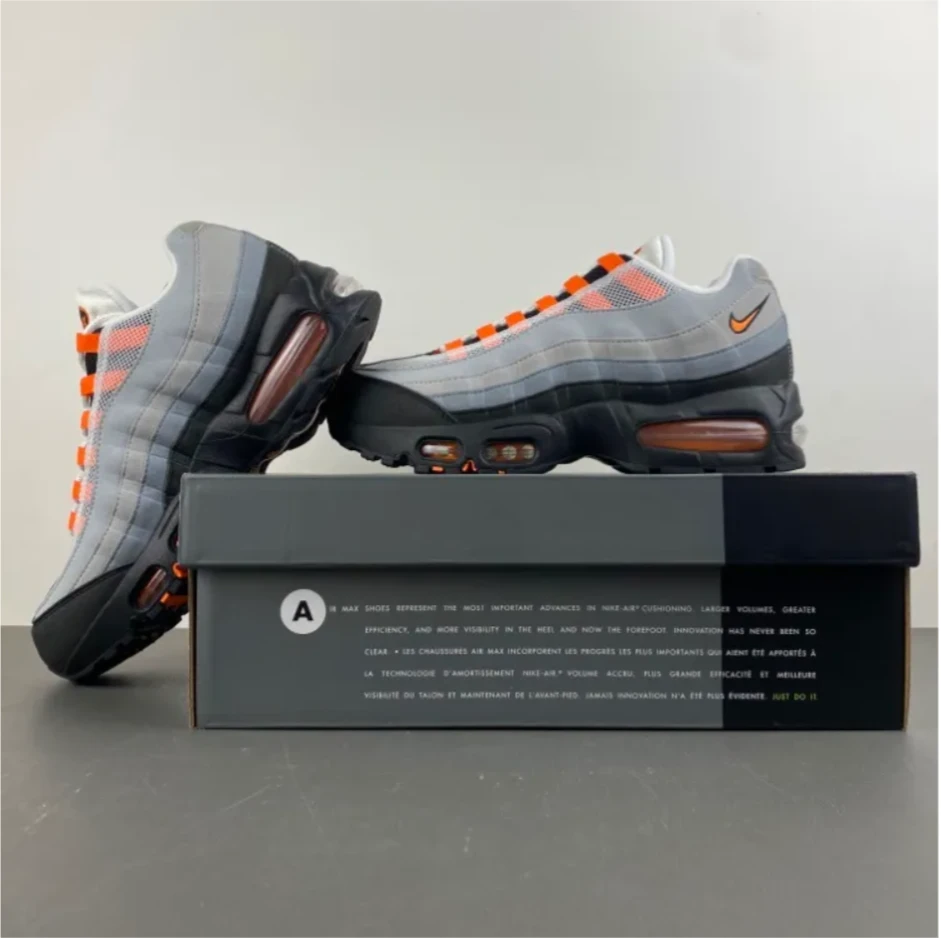 Air Max 95 OG Bright Mandarin Shoes Sneakers by Air Jordan