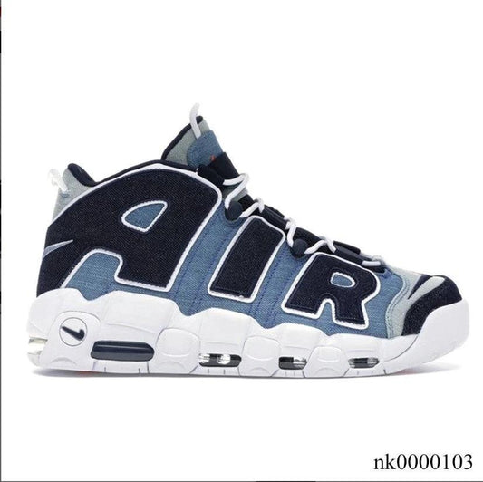 Air More Uptempo 96 Denim Shoes Sneakers by Air Jordan