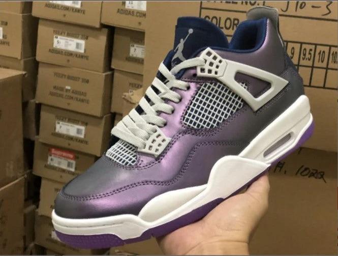 Air Jordan 4 Retro Monsoon Blue (GS) Shoes Sneakers by Air Jordan