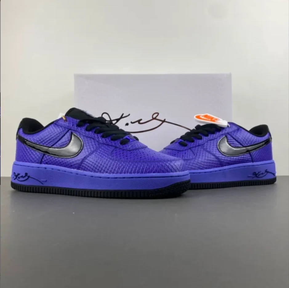 Kobe Bryant x FC Barca x Air Force 1 Low Protro Persian Violet Shoes Sneaker by Air Jordan