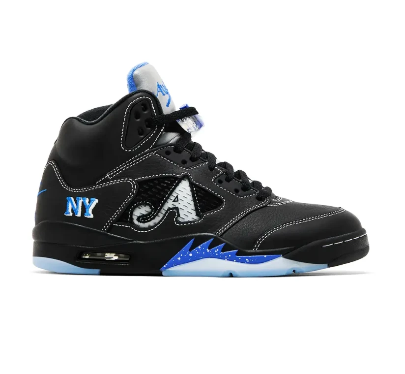 Awake NY x Air Jordan 5 Racer Blue Shoes Sneakers by Air Jordan