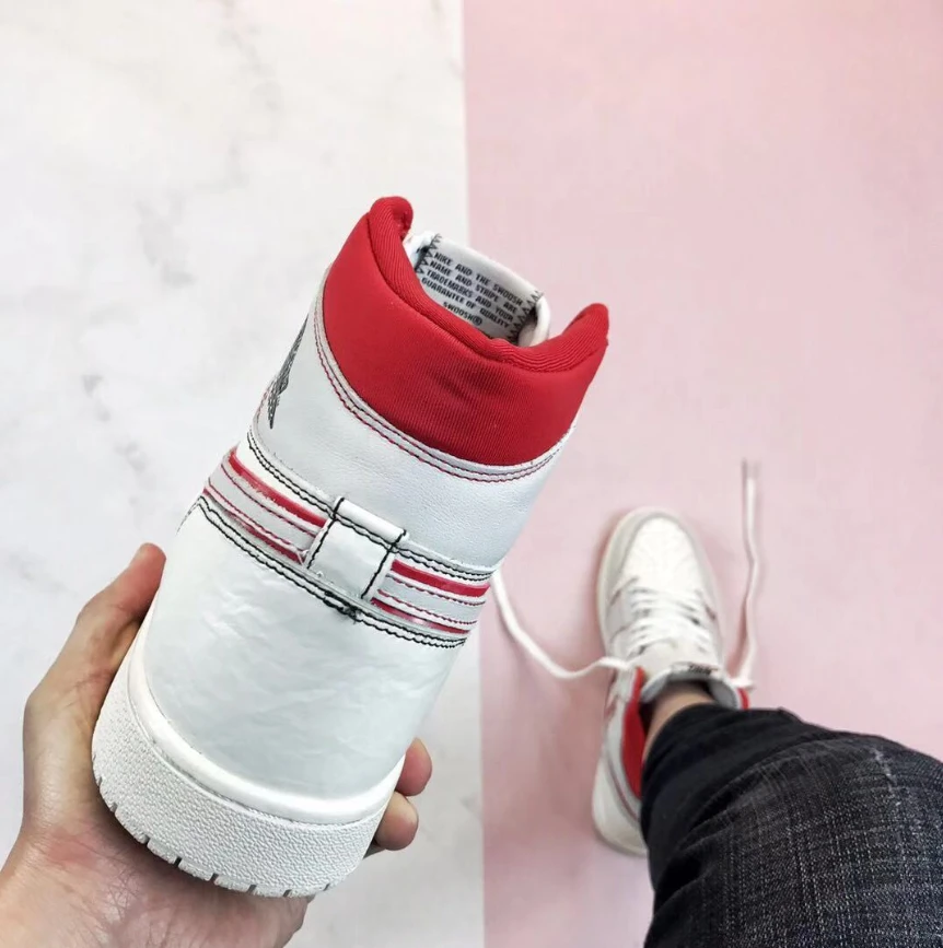Air Jordan 1 Retro High Phantom Gym Red by Air Jordan