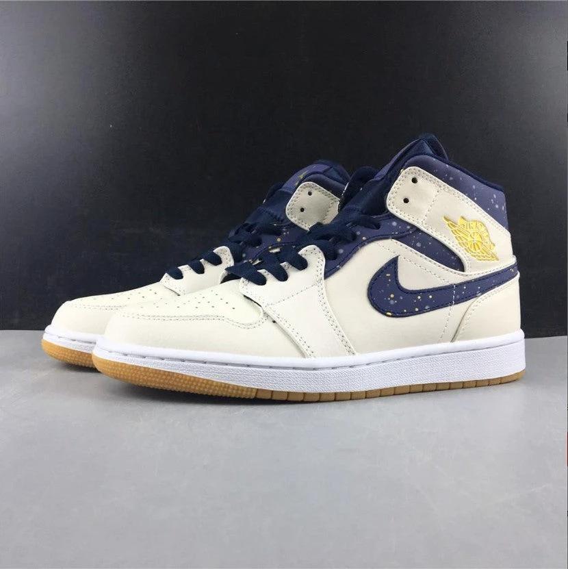 Air Jordan 1 Retro Mid Jeter Shoes Sneakers by Air Jordan