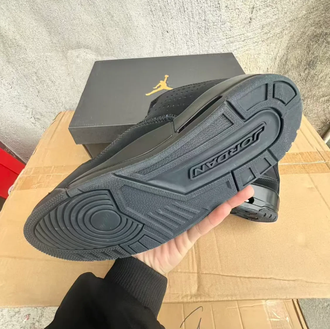 Air Jordan Courtside 23 Triple Black Shoes Sneakers by Air Jordan