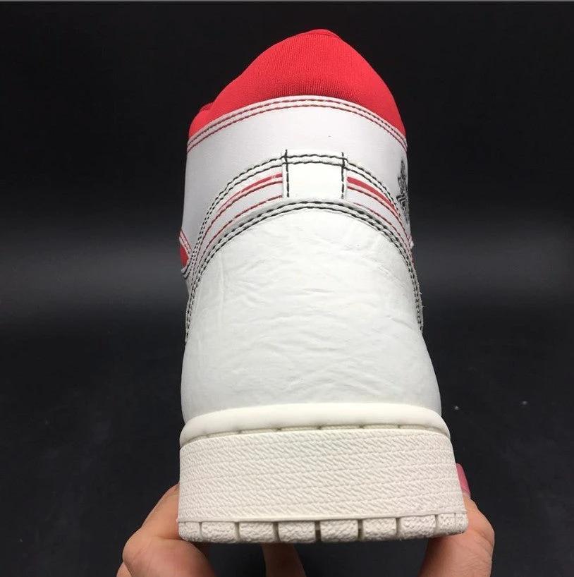 Air Jordan 1 Retro High Phantom Gym Red Shoes Sneakers by Air Jordan
