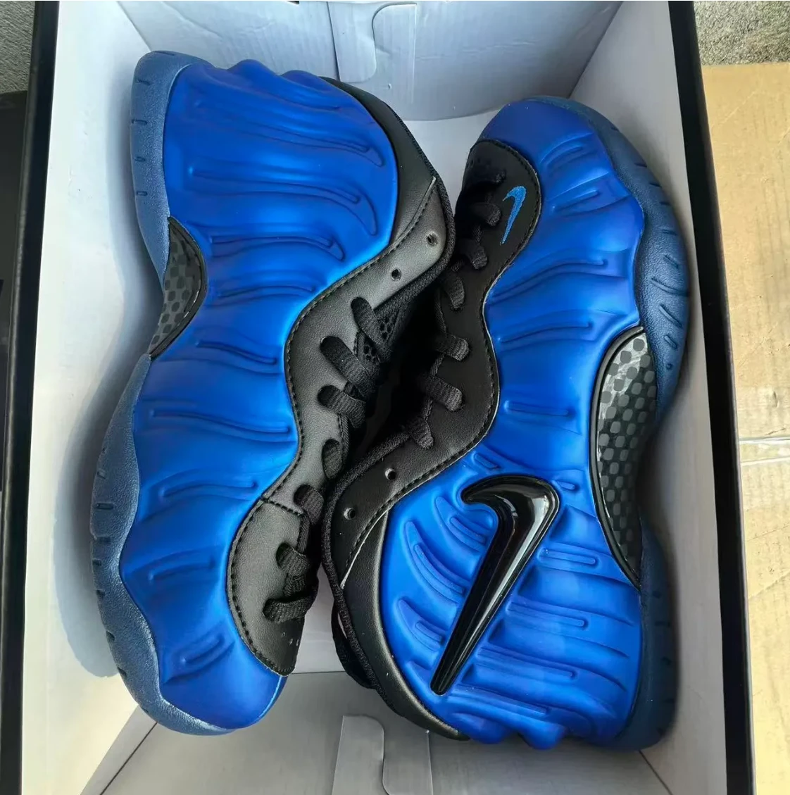 Air Foamposite Pro Hyper Cobalt Shoes Sneakers by Air Jordan