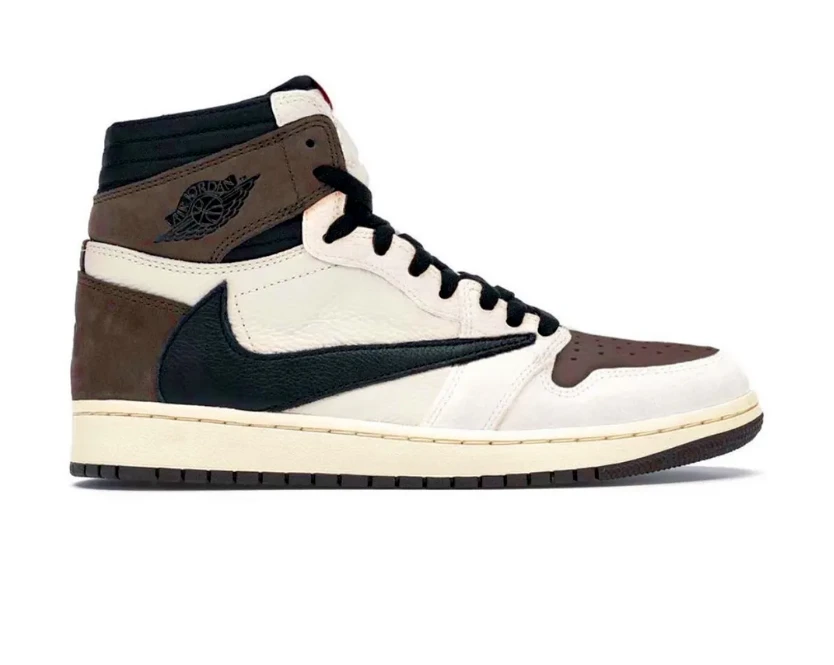 Travis Scott x AJ 1 High OG SP Reverse Mocha Shoes Sneakers by Air Jordan